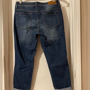 Roll up skinny jean capris